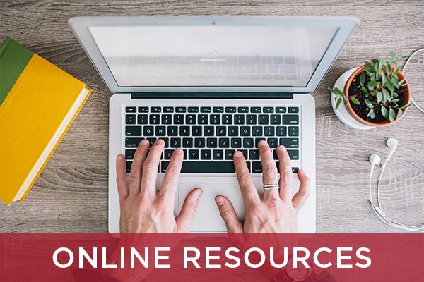 Access online databases and resources